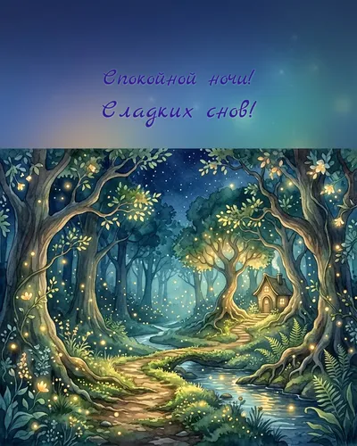 Спокойной ночи! Сладких снов! — night fairy 05